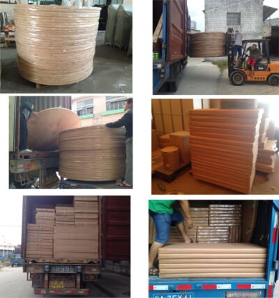 Hot-selling hotel banquet tables for 8 to 10 people, Wood round folding tables, wedding banquet chairs and tables - Image 7