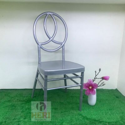 Hotel Furniture Outdoor Metal Stacking Banquet Wedding Restaurant Wedding Phoenix Chair - Image 4