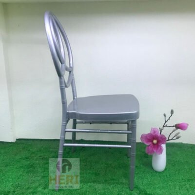 Hotel Furniture Outdoor Metal Stacking Banquet Wedding Restaurant Wedding Phoenix Chair - Image 5