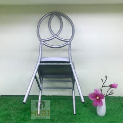 Hotel Furniture Outdoor Metal Stacking Banquet Wedding Restaurant Wedding Phoenix Chair - Image 6
