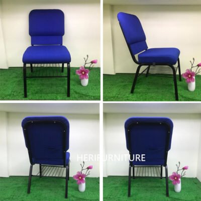 Wholesale Stackable Interlocking Church Chair - Image 3