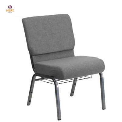 Metal Frames Auditorium Chairs Cheap Interlocking Iron Church Chair for Sale Abreast Wholesalers Theater Chairs - Image 5
