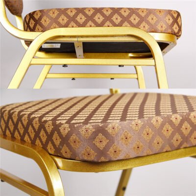 Wholesale Metal Frame Stacking Banquet Chair For Restaurant Hotel Event - Image 2