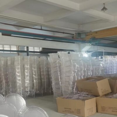 One Piece Resin Banquet Chairs - Image 5
