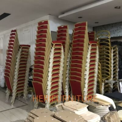 Moroccan Style Popular Wholesale Metal Aiuminum Stacking Wedding Event Hotel Furniture Dining Banquet Hall Chair - Image 5
