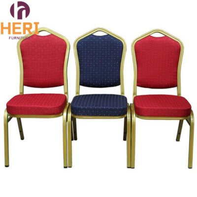 Wholesale Metal  Stacking Wedding Restaurant aluminum chairs