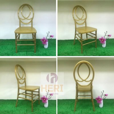 Wedding Golden Resin Phoenix Chair HERI-PP4 - Image 7