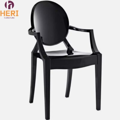 Black Louis ghost chair for weddings