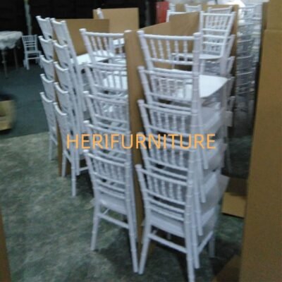 Hot Sale White Kids tiffany Chiavair Chair for Children Party - Image 5