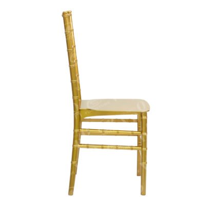 Wholesale Cheap Gold Resin Chair Banquet Grid back Chiavari Chairs for Hotel Restaurant - Image 4