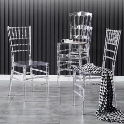 One Piece Resin Banquet Chairs - Image 7