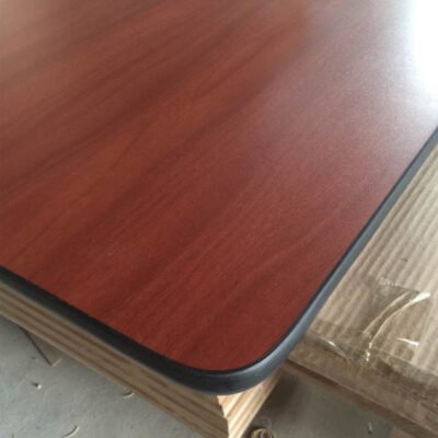 Rectangle Dining Tables Wood Hotel Conference Room Sets for Party 6ft 8ft Wood Folding Table - Image 3