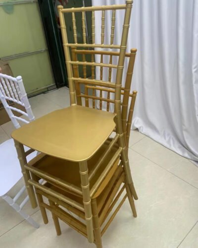 Gold Resin chiavari chairs for weddings HERIfurniture - Image 7