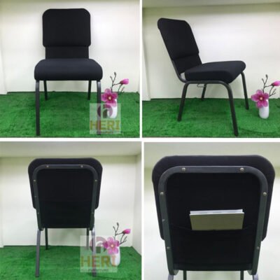 Wholesale Stackable Interlocking Church Chair - Image 4