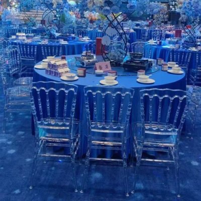 One Piece Resin Banquet Chairs - Image 6