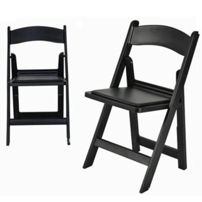 Wholesale Wedding Banquet Hotel Garden Restaurant Furniture White Resin Plastic Wimbledon Folding Chairs for Event - Image 6
