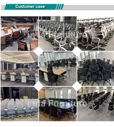 China Manufacturer for Revolving Cheap Guest Manager Office Chair HERI-O3 - Image 10