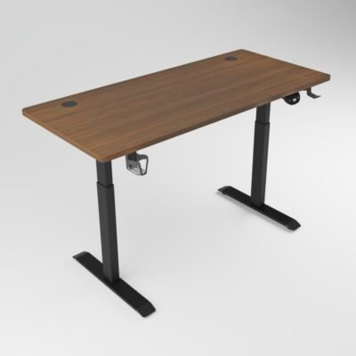 Customized White Metal Electric Height Adjustable Computer Desk Lifting Office Table Standing Desk for Living Room - Image 7