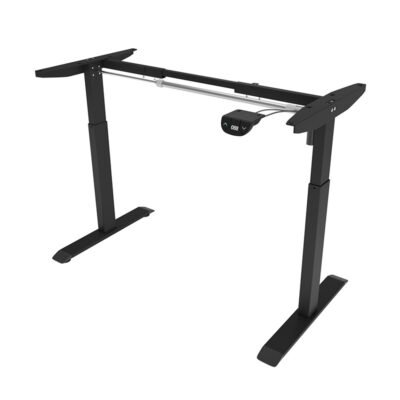 Customized White Metal Electric Height Adjustable Computer Desk Lifting Office Table Standing Desk for Living Room - Image 3