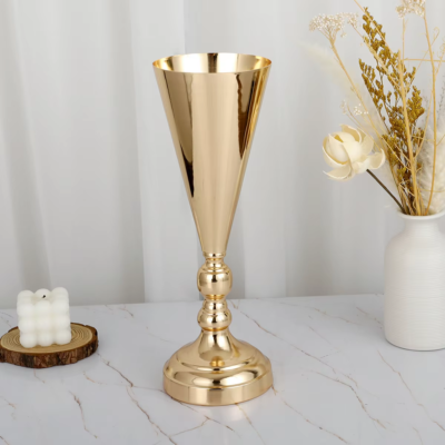 Nicro Light Luxury Wedding Decoration Prop Table Twist Candlestick Ornaments Road Lead Iron Flower Vase Main Table Flower Device - Image 7
