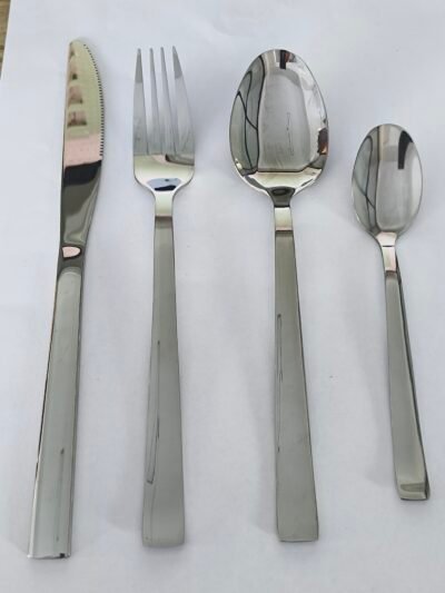 Gold Cutlery Set Silverware Stainless Steel Flatware Gold Tableware Include Forks Knives Spoons Travel Gold Wedding Cutlery Set - Image 2